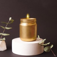 Kokulu Cam Mum – Sütlü Kahve